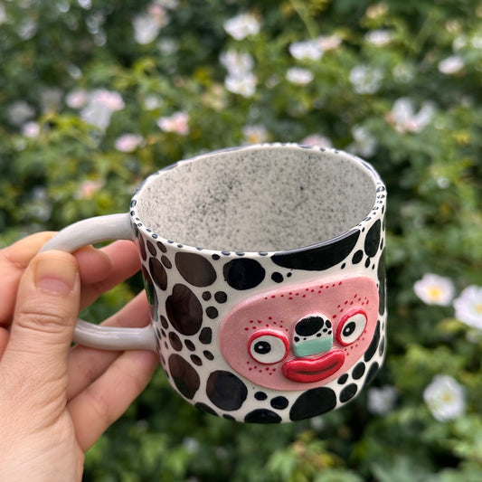 Miniature spotted mug, 270ml