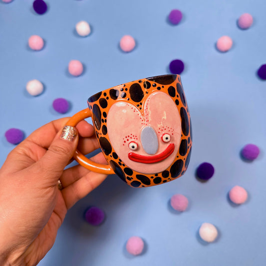 Миниатюрная пятнистая кружка, 245мл