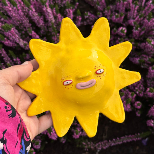 "Sunshine" Miniature Wall Mask