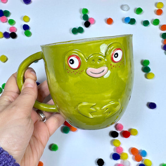 "Frog and Ladybug" Mug, 470ml