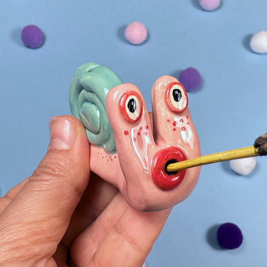 Incense holder “Snail”