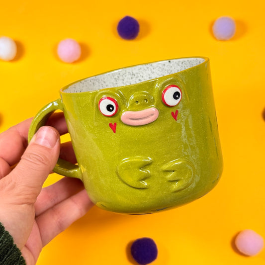 Frog and Ladybug Mug, 355ml
