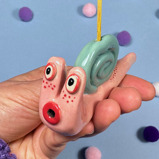 Incense holder “Snail”