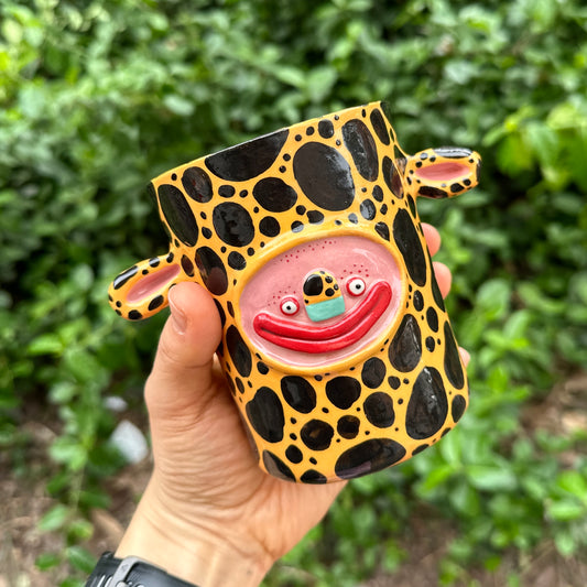 Spotted cup, 455ml