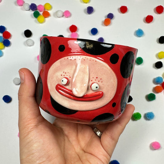 Ceramic cup "Ladybug", 310 ml