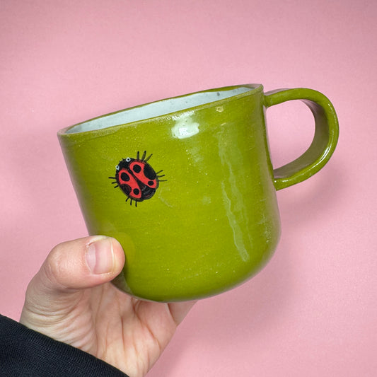 Mug "Frog and Ladybug", 360ml
