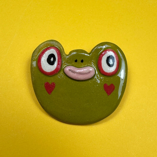 Brooch "Frog"