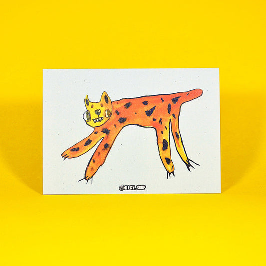 Postcard "Weirdo"