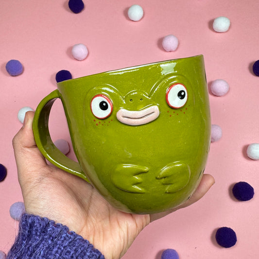 "Frog and Ladybug" Mug, 460ml