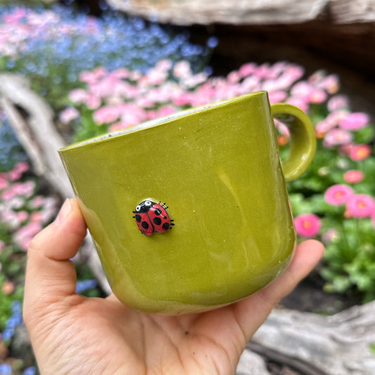 Mug "Frog and Ladybug", 355ml