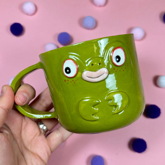 "Frog and Ladybug" Mug, 375ml