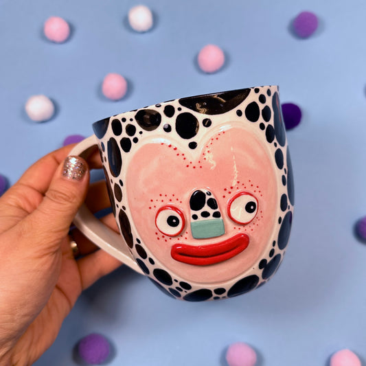 Пятнистая кружка, 460мл