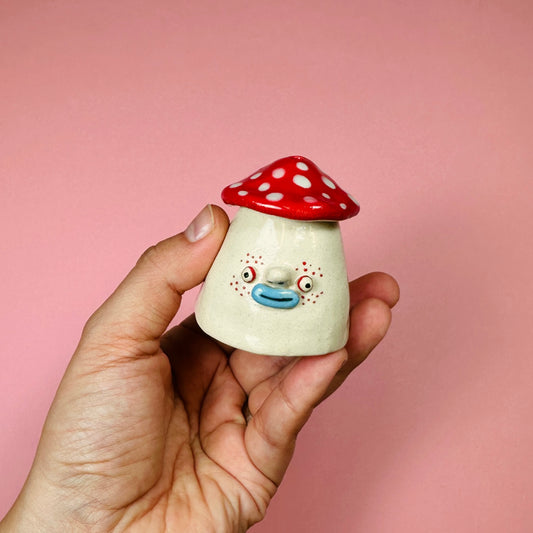 Incense holder "Fly Agaric with a Butt"