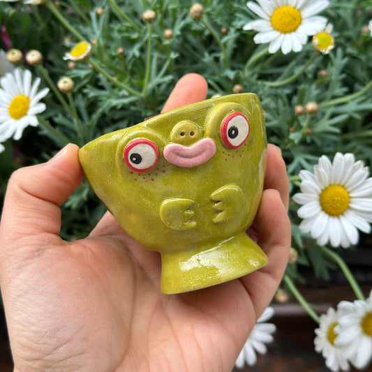 Cookie Scented Candle "Frog and Ladybug"