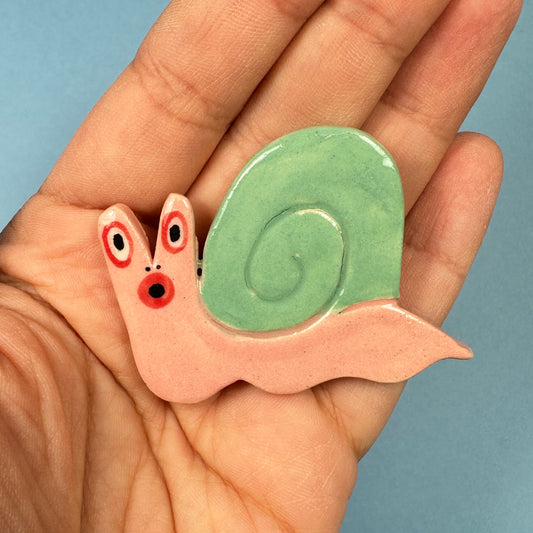 Brooch "Snail"