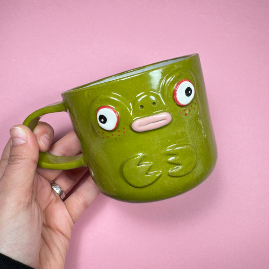 Mug "Frog and Ladybug", 360ml