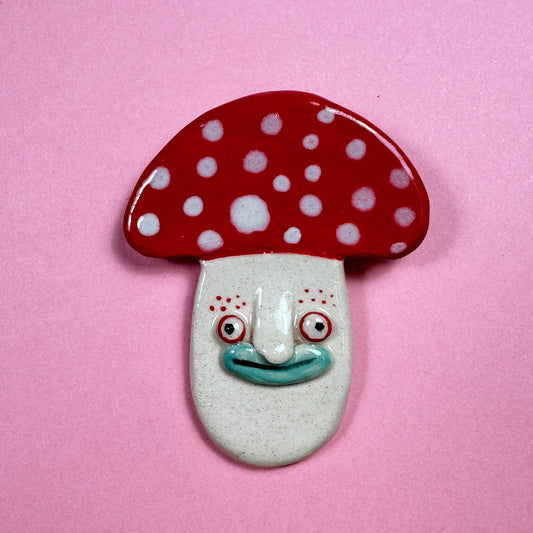 Brooch "Fly Agaric"