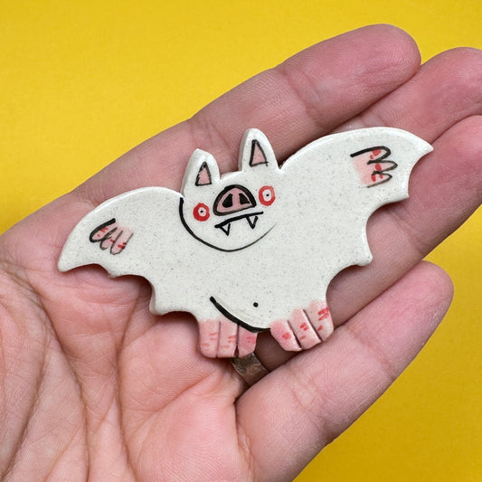 Brooch "Bat"