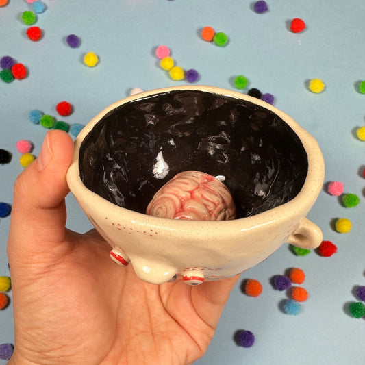 Tea bowl with a brain, 95ml