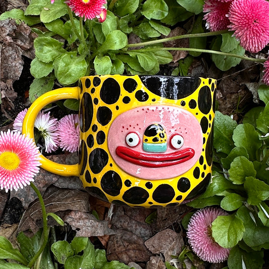 Spotted mug, 360ml