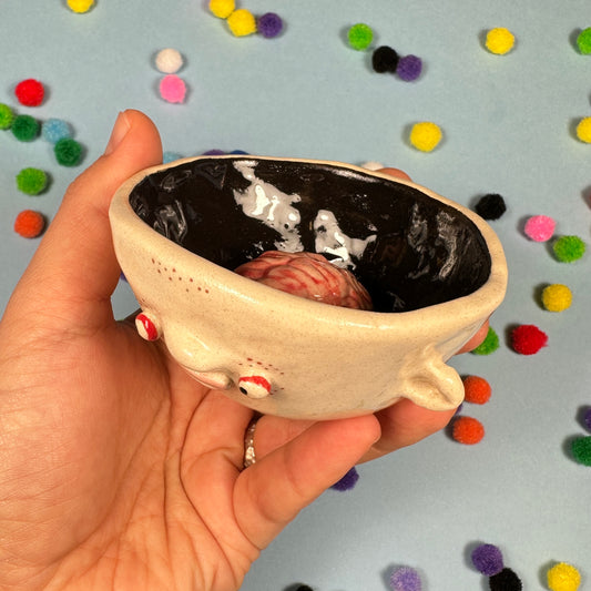 Tea bowl with a brain, 70 ml