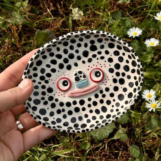 Spotted Soap Dish
