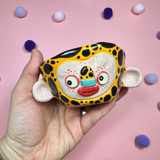 Spotted bowl with a brain, 140ml