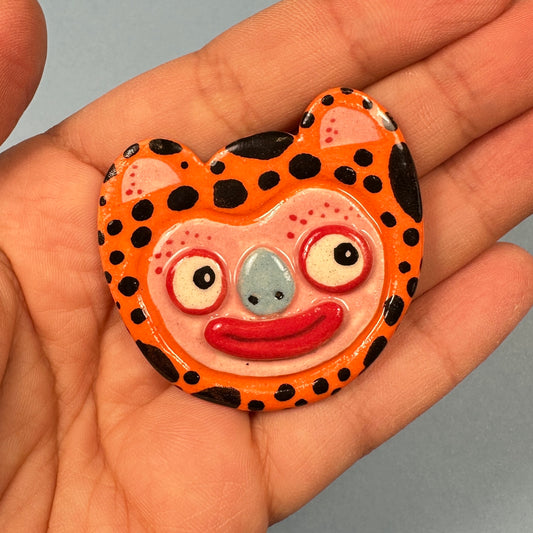 Brooch "Leopard"