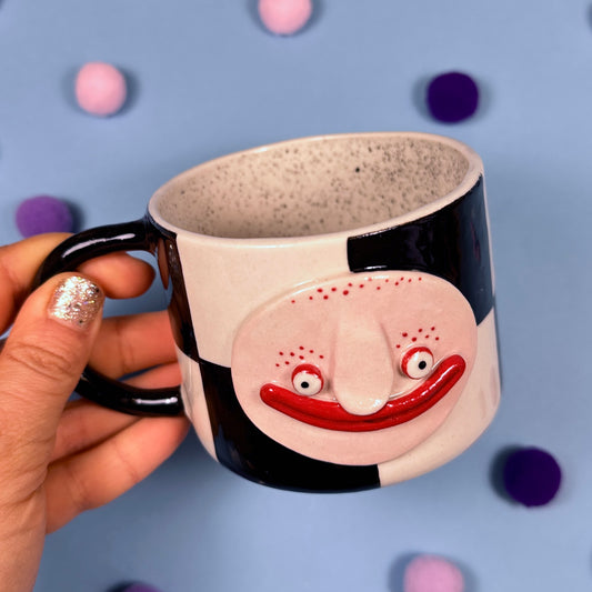 Кружка в шахматную клетку, 280мл