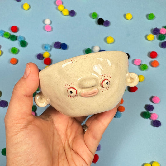 Tea bowl with a brain, 95ml