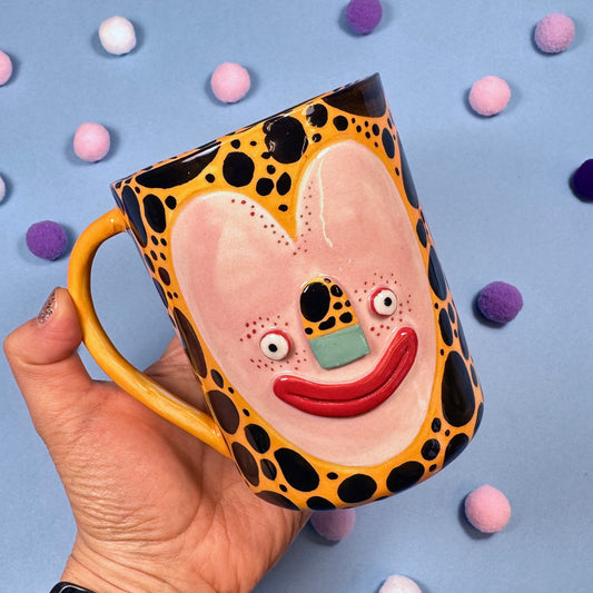 Пятнистая кружка, 455мл