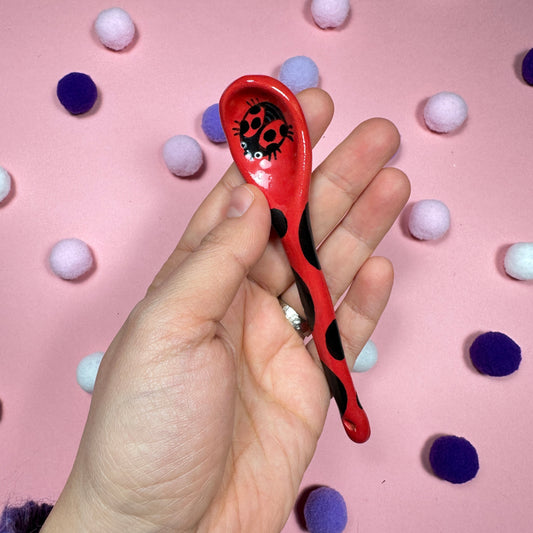 Ceramiczna łyżeczka "Biedronka"