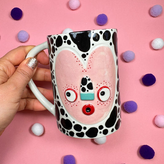 Пятнистая кружка, 335мл