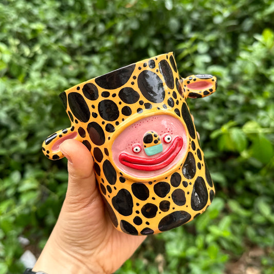 Spotted cup, 455ml