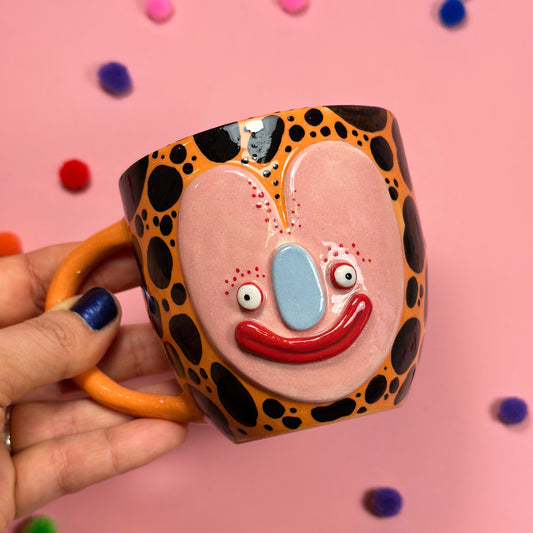 Spotted miniature mug, 230ml