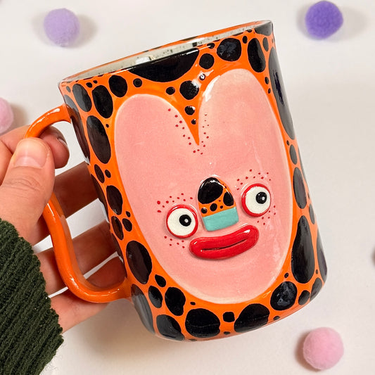 Large Spotted Mug, 460ml