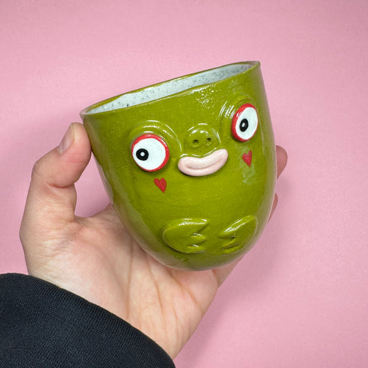 Cup "Frog and Ladybug", 240ml