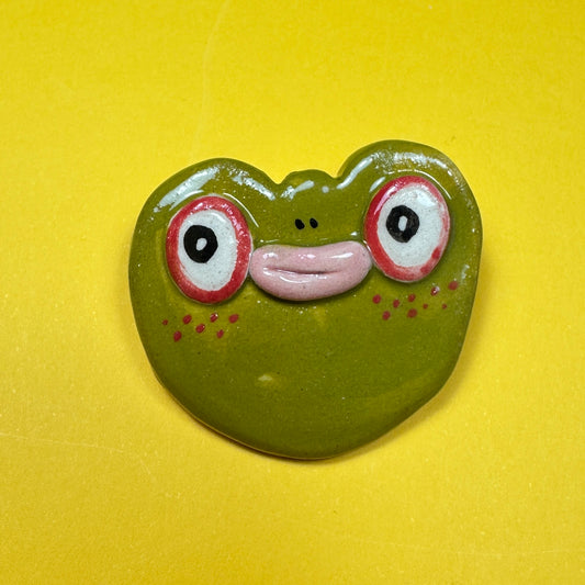 Brooch "Frog"