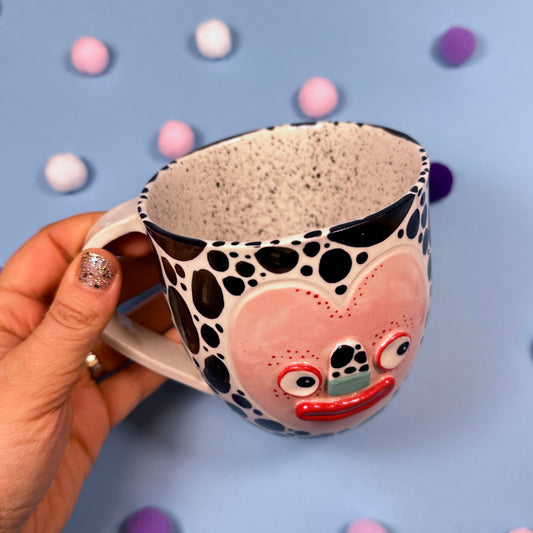 Пятнистая кружка, 460мл