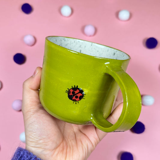 "Frog and Ladybug" Mug, 375ml