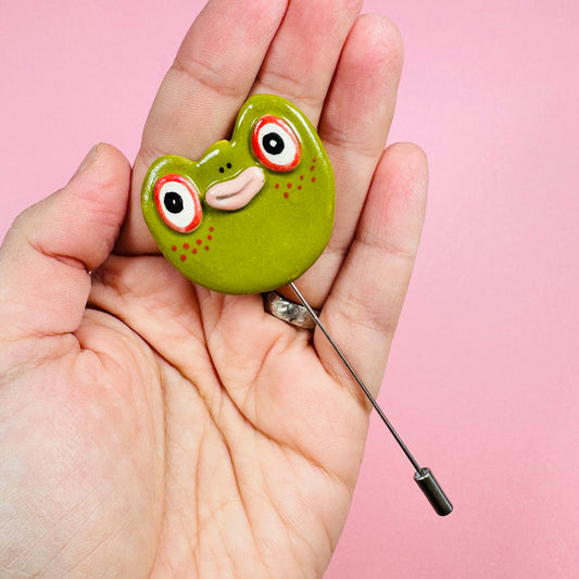 Brooch "Frog"