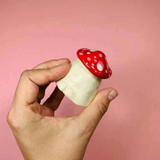 Incense holder "Fly Agaric with a Butt"