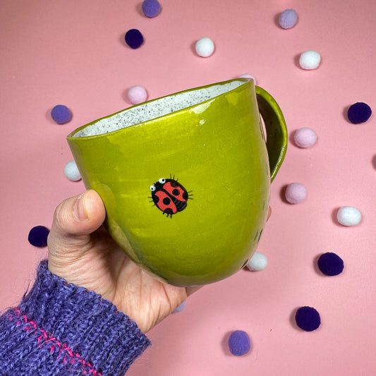 "Frog and Ladybug" Mug, 460ml