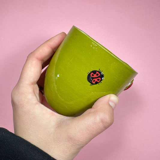 Cup "Frog and Ladybug", 240ml