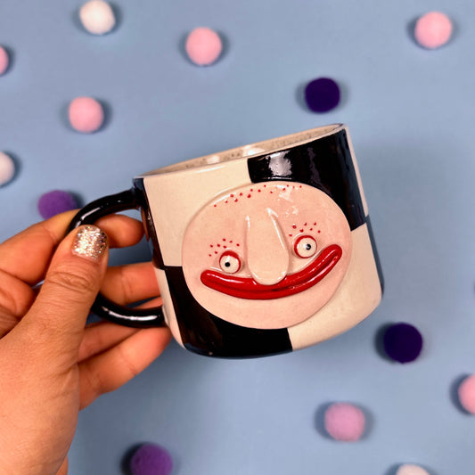 Кружка в шахматную клетку, 280мл