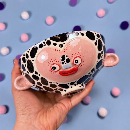 Пятнистая миска, 440мл