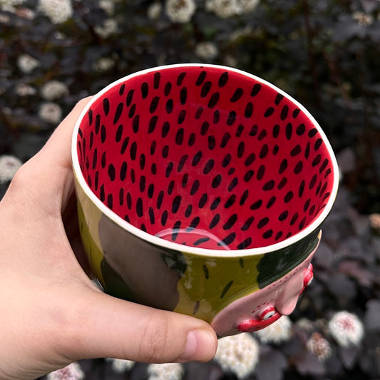 Ceramic cuo "Watermelon", 445ml