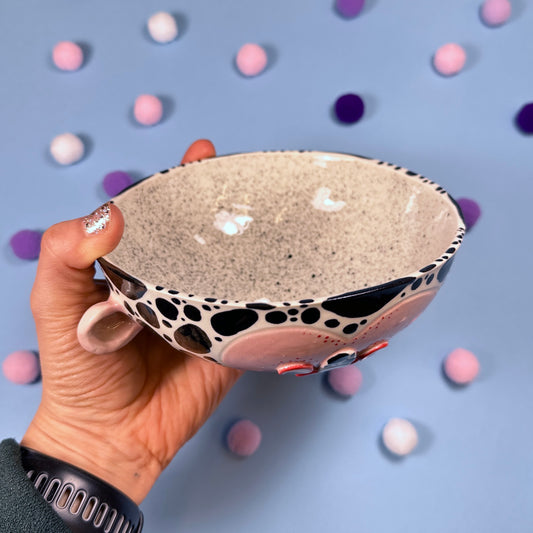 Пятнистая миска, 440мл