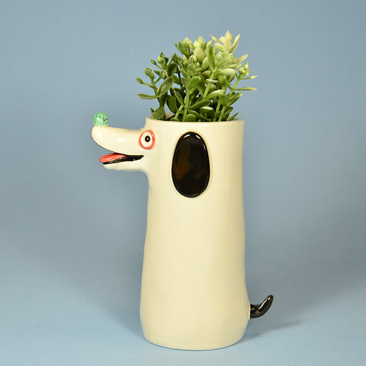Miniature vase "Dog"