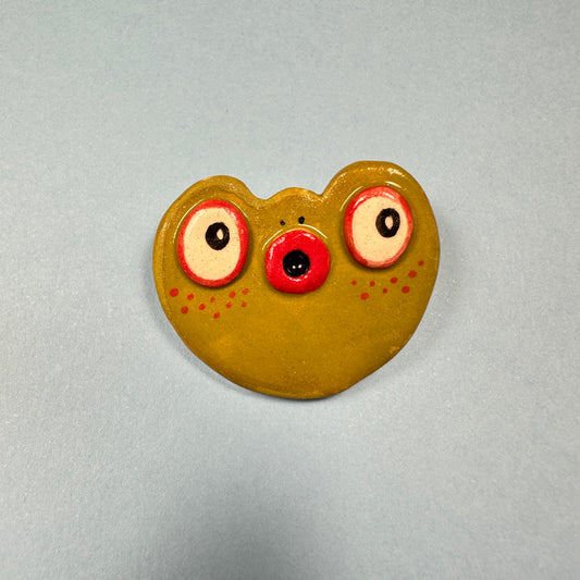 Brooch "Frog"